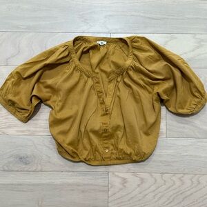 Aerie short sleeve balloon top